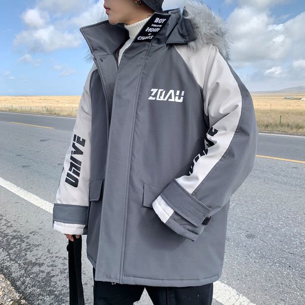 privathinker men's wool collar casual oversize parkas woman graphic printed hooded coats man warm streetwear winter parka c1115, Black;brown
privathinker men's wool collar casual oversize parkas woman graphic printed hooded coats man warm streetwear winter parka c1115, Black;brown