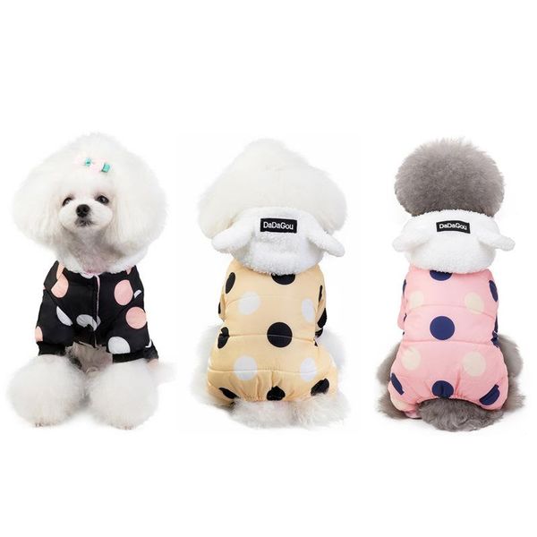 winter warm pet dog clothes for samll dogs cute dot puppy cat jumpsuit yorkies shi tzu overalls pajamas clothing roupa cachorro
winter warm pet dog clothes for samll dogs cute dot puppy cat jumpsuit yorkies shi tzu overalls pajamas clothing roupa cachorro