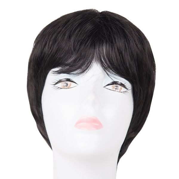 costume accessories fei-show black wigs inclined bands for women day life synthetic heat resistance hairpieces female male hair party events, Silver
costume accessories fei-show black wigs inclined bands for women day life synthetic heat resistance hairpieces female male hair party events, Silver