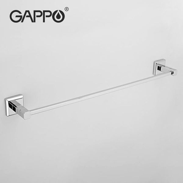 gappo wall mounted single towel bars brass towel holder hooks restroom rack bathroom accessories g38011