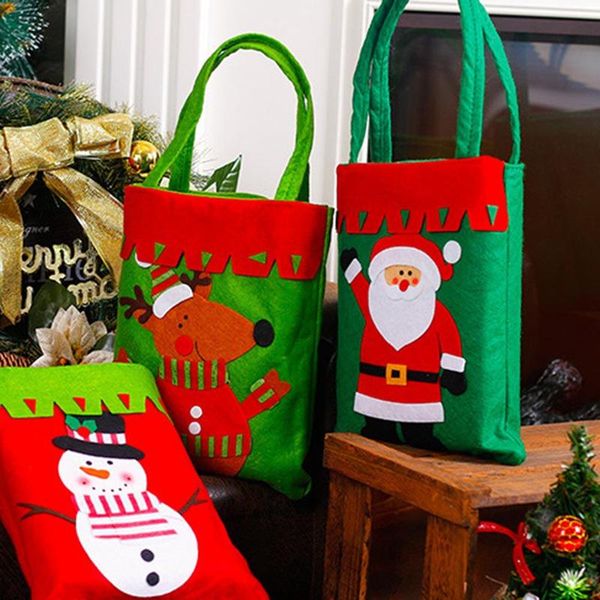 new style cartoon christmas tote bag nonwoven fabric flower stickers gift bag red gift candy christmas decorations
new style cartoon christmas tote bag nonwoven fabric flower stickers gift bag red gift candy christmas decorations