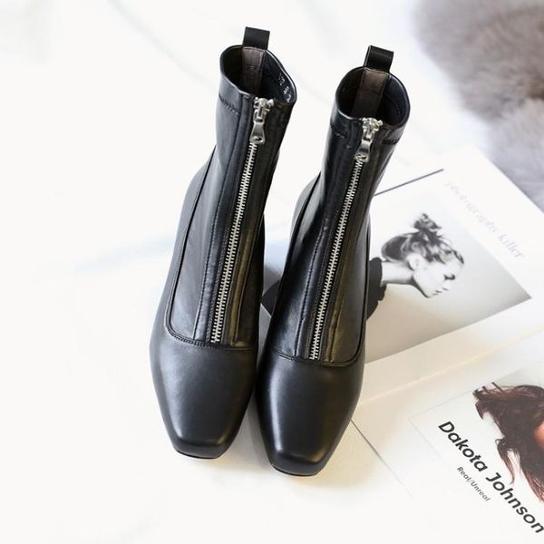 boots gpokhds 2021 women ankle soft sheepskin square toe zippers autumn spring high heels female size 40, Black
boots gpokhds 2021 women ankle soft sheepskin square toe zippers autumn spring high heels female size 40, Black