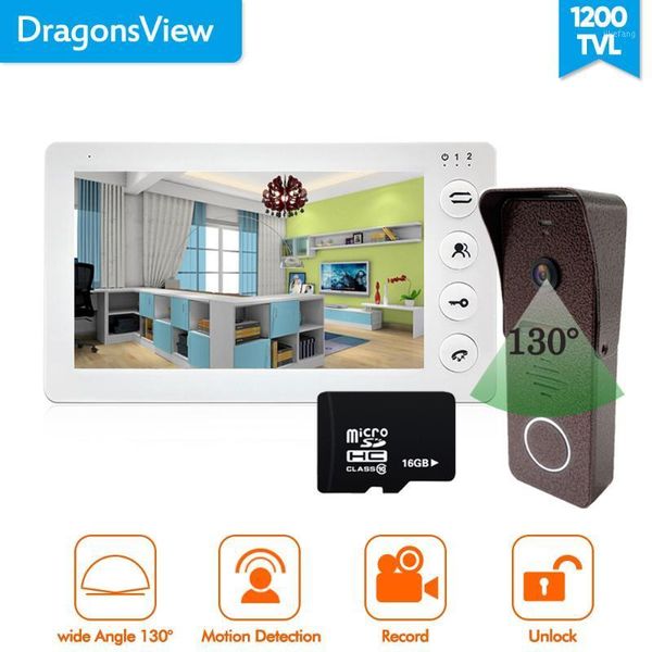 dragonsview video intercom system 7 inch video door phone with monitor and doorbell camera 16gb sd card motion record white1
dragonsview video intercom system 7 inch video door phone with monitor and doorbell camera 16gb sd card motion record white1