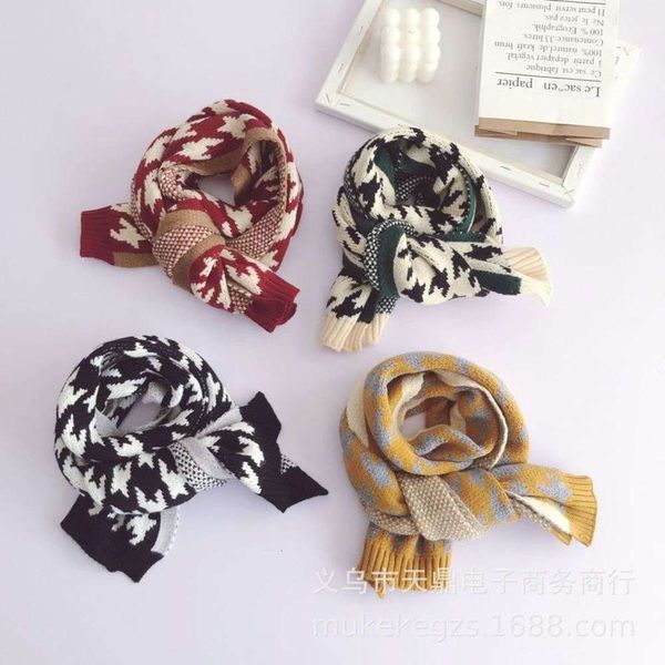 geometric pentagon children's oblique color matching personalized knitted scarf autumn and winter extended warm baby's wool neck j, Red;brown
geometric pentagon children's oblique color matching personalized knitted scarf autumn and winter extended warm baby's wool neck j, Red;brown