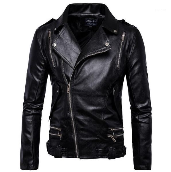 black mens leather jacket motorcycle pu coat men personalized jackets jaqueta de couro street fashion rock punk multiple zipper1
black mens leather jacket motorcycle pu coat men personalized jackets jaqueta de couro street fashion rock punk multiple zipper1