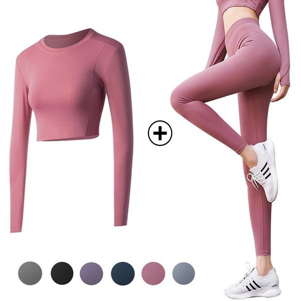 yoga outfits women suit long sleeve crop seamless t-shirt pants set sports fitness leggings running riding dancing tights trousers, White;red
yoga outfits women suit long sleeve crop seamless t-shirt pants set sports fitness leggings running riding dancing tights trousers, White;red