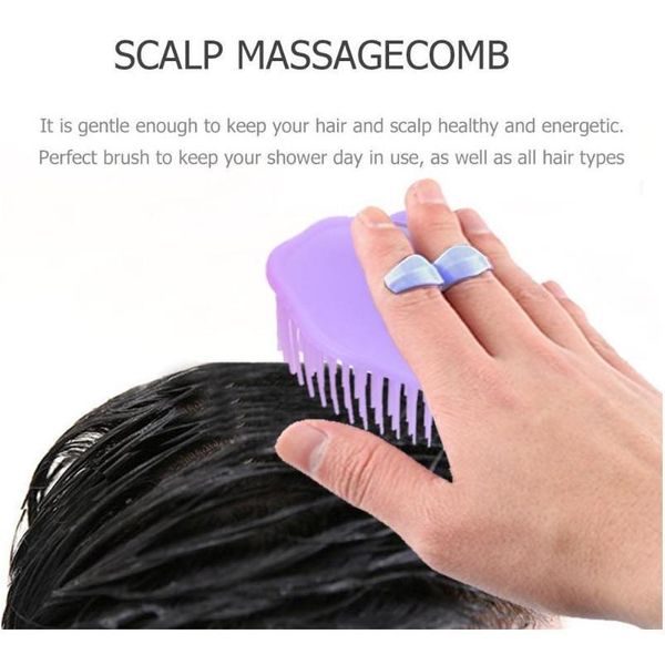 1pc plastic head scalp massage comb shampoo scalp washing hair massager brush comb shower hair br sqcyuq, Silver
1pc plastic head scalp massage comb shampoo scalp washing hair massager brush comb shower hair br sqcyuq, Silver