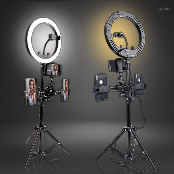 flash heads 10"26cm led selfie ring light 2700k-5500k po studio pography dimmable video makeup youtobe with tripod phone holder1
flash heads 10"26cm led selfie ring light 2700k-5500k po studio pography dimmable video makeup youtobe with tripod phone holder1