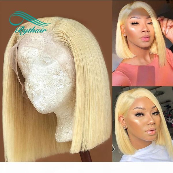 bythair short bob lace front wig 613 blonde color straight brazilian human hair full lace wigs pre plucked hairline with baby hairs, Black;brown
bythair short bob lace front wig 613 blonde color straight brazilian human hair full lace wigs pre plucked hairline with baby hairs, Black;brown