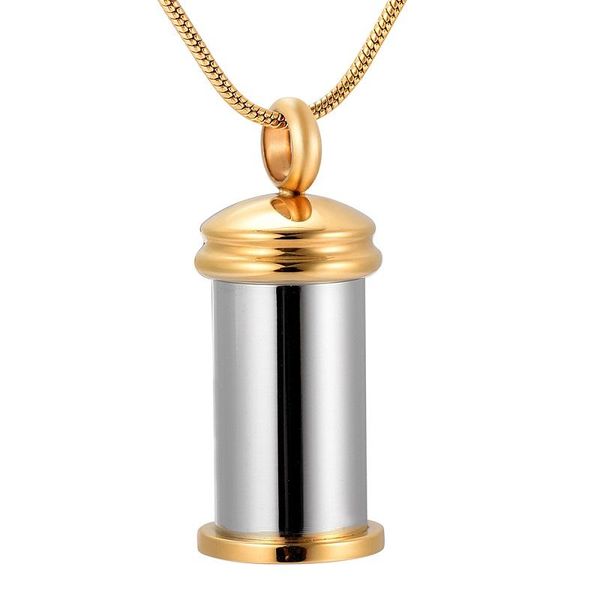 chains ijd9895 stainless steel cylinder bottle cremation for ashes urn memorial necklace keepsake pendants jewelry, Silver
chains ijd9895 stainless steel cylinder bottle cremation for ashes urn memorial necklace keepsake pendants jewelry, Silver