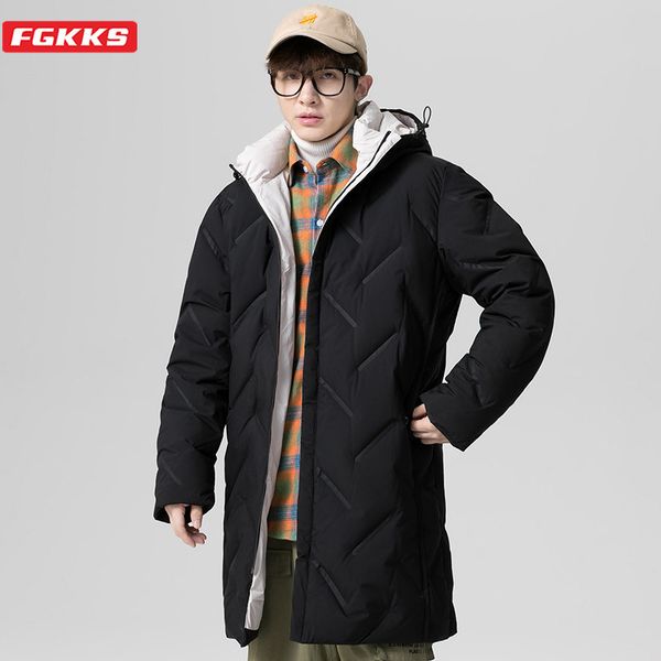 fgkks winter brand men long down jacket men high street casual white duck down solid color warm thick down jackets male q1209, Black
fgkks winter brand men long down jacket men high street casual white duck down solid color warm thick down jackets male q1209, Black