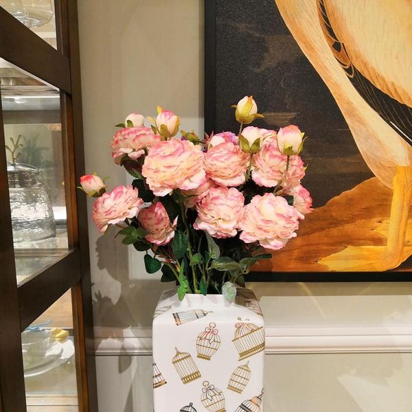 decorative flowers & wreaths 10pcs/lot western rose bouquet for home living room decoration wedding road lead arched door
decorative flowers & wreaths 10pcs/lot western rose bouquet for home living room decoration wedding road lead arched door