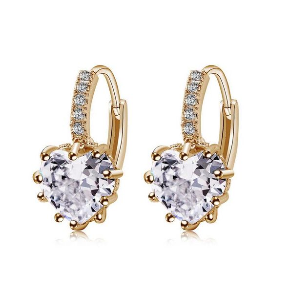 hoop & huggie shuangr fashion 7 colorful heart crystal cz earrings for women rose gold color jewelry femme brincos, Golden;silver
hoop & huggie shuangr fashion 7 colorful heart crystal cz earrings for women rose gold color jewelry femme brincos, Golden;silver