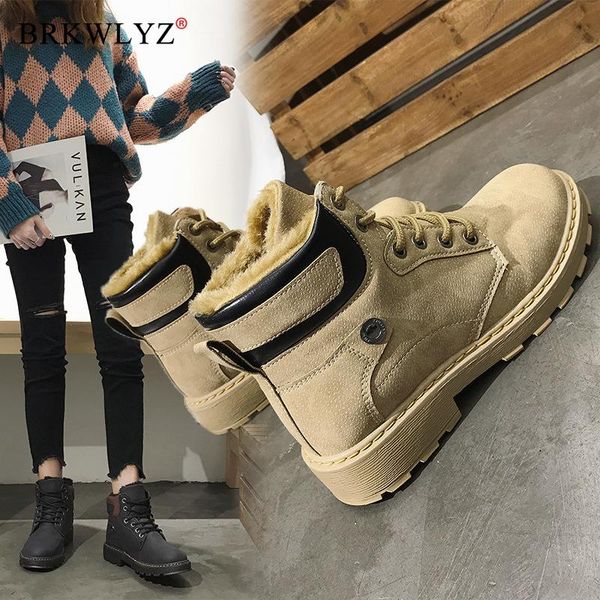 women's shoes 2020 autumn and winter fashion new boots plus velvet warm short tube european and american boots wome, Black
women's shoes 2020 autumn and winter fashion new boots plus velvet warm short tube european and american boots wome, Black