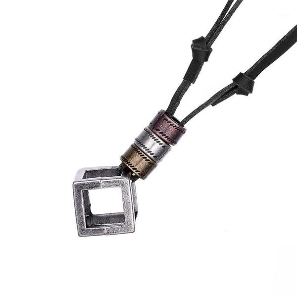 2020 european fashion men's necklace women lucky index pendant necklace adjustable leather jewelry gift homens colar1, Silver
2020 european fashion men's necklace women lucky index pendant necklace adjustable leather jewelry gift homens colar1, Silver