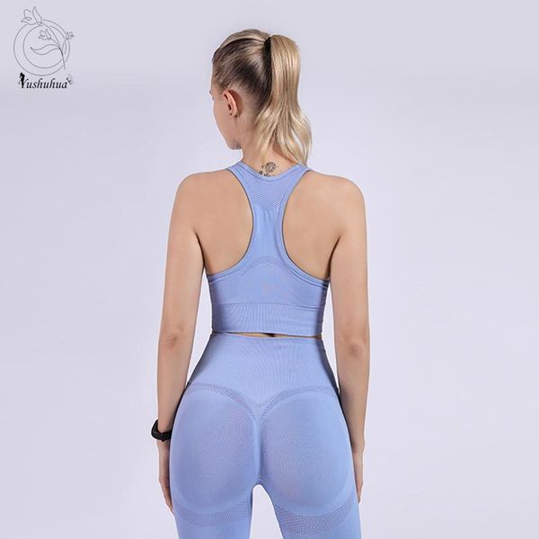 yoga outfits yushuhua seamless sport wear women gym fitness clothing female suit high waist legging sports bra tracksuit set, White;red
yoga outfits yushuhua seamless sport wear women gym fitness clothing female suit high waist legging sports bra tracksuit set, White;red