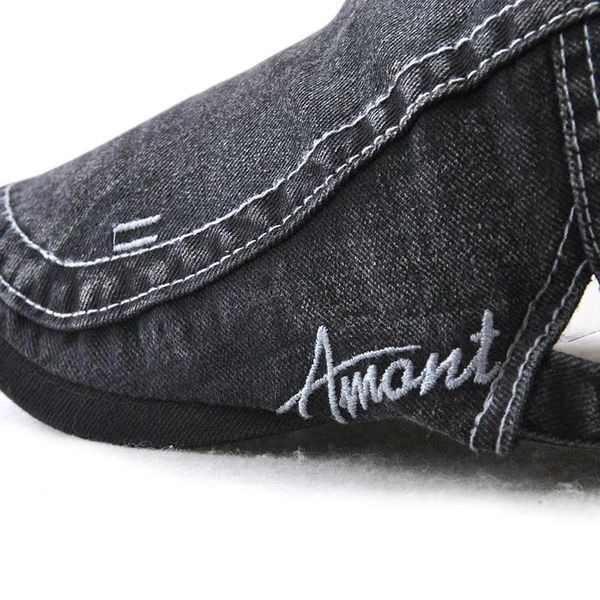 jamont denim beret cap jean beret hats casual washed peaked caps men women outdoors bone brim beray hat sun hats flat h bbyhlm, Black;white
jamont denim beret cap jean beret hats casual washed peaked caps men women outdoors bone brim beray hat sun hats flat h bbyhlm, Black;white