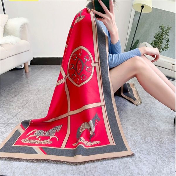 fashion winter scarf women cashmere warm pashmina foulards lady horse carriage print scarves wraps thick soft bufanda shawls, Blue;gray
fashion winter scarf women cashmere warm pashmina foulards lady horse carriage print scarves wraps thick soft bufanda shawls, Blue;gray