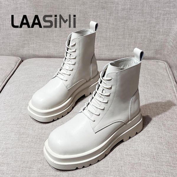laasimi women platform boots for women's winter genuine leather ankle boot shoes woman lace up spring female fashion footwear1, Black
laasimi women platform boots for women's winter genuine leather ankle boot shoes woman lace up spring female fashion footwear1, Black