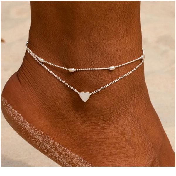 modyle female heart anklets barefoot crochet sandals foot jewelry new ankle ankle foot anklets bracelets for women l bbynpy, Silver
modyle female heart anklets barefoot crochet sandals foot jewelry new ankle ankle foot anklets bracelets for women l bbynpy, Silver