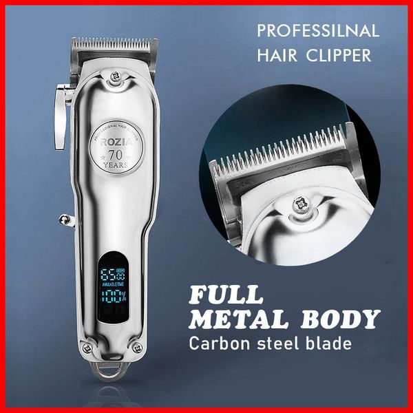 men's cordless hair clipper metal body hair salon powerful power clipper rechargeable shaver face shaving trimmer
men's cordless hair clipper metal body hair salon powerful power clipper rechargeable shaver face shaving trimmer