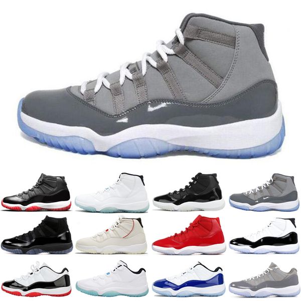 jumpman 11 11s men women basketball shoes bred concord cool grey unc athletic mens trainers sports sneakers size 5.5-13, White;red
jumpman 11 11s men women basketball shoes bred concord cool grey unc athletic mens trainers sports sneakers size 5.5-13, White;red