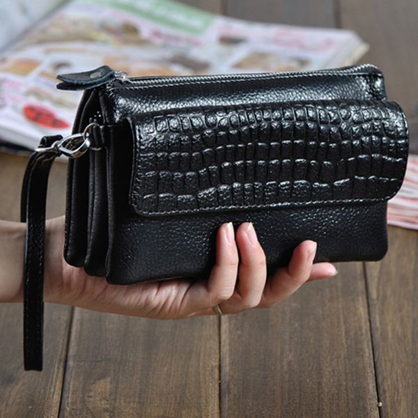 genuine leather clutch women long wallets women money purse large capacity clutch coin purse ladies wallet phone purse cartera c1115, Red;black
genuine leather clutch women long wallets women money purse large capacity clutch coin purse ladies wallet phone purse cartera c1115, Red;black