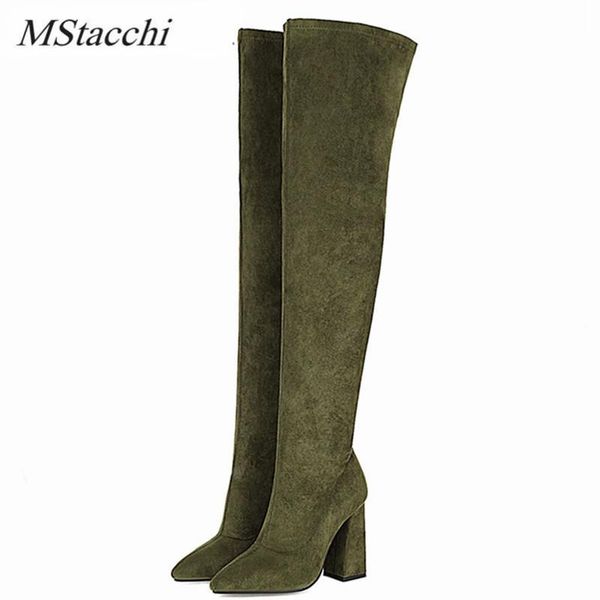mstacchi all-match women boots suede leopard square heel pointed toe outdoors travel boots over-the-knee madam fashion, Black
mstacchi all-match women boots suede leopard square heel pointed toe outdoors travel boots over-the-knee madam fashion, Black