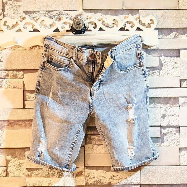 summer 2020 fashion street hip hop men's denim shorts brand knee length hole korean pants straight feet trendy men's short pants, Blue
summer 2020 fashion street hip hop men's denim shorts brand knee length hole korean pants straight feet trendy men's short pants, Blue