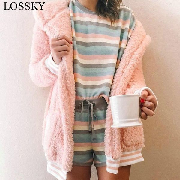 women's jackets women autumn winter fleece fur soft coat casual zipper pocket long sleeve plush warm hooded jacket outerwear coats over, Black;brown
women's jackets women autumn winter fleece fur soft coat casual zipper pocket long sleeve plush warm hooded jacket outerwear coats over, Black;brown