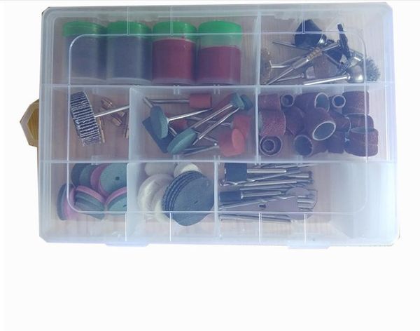 105-piece electric grinding and polishing tool set, glass polishing and engraving tool set 105pc grinding tools
105-piece electric grinding and polishing tool set, glass polishing and engraving tool set 105pc grinding tools
