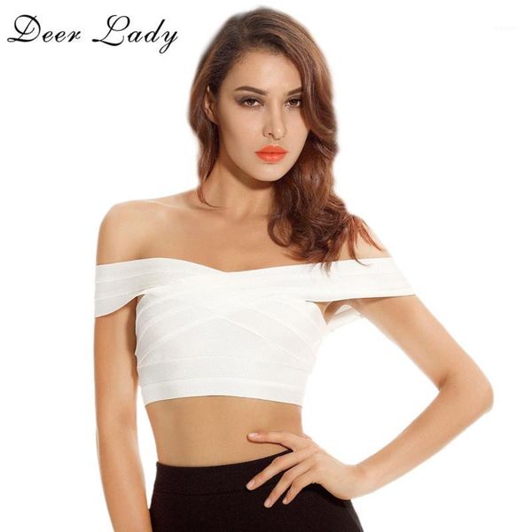 deer lady summer crop women 2017 elastic white rayon bandage crop off shoulder red black pink1
deer lady summer crop women 2017 elastic white rayon bandage crop off shoulder red black pink1