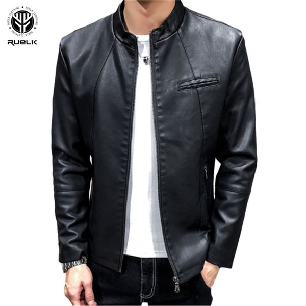 ruelk autumn new pu leather jacket slim long sleeve men's casual fashion aviator jacket collar windbreaker men clothing m-4xl 201114, Black;brown
ruelk autumn new pu leather jacket slim long sleeve men's casual fashion aviator jacket collar windbreaker men clothing m-4xl 201114, Black;brown