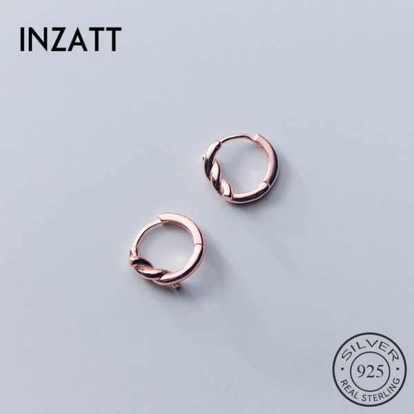 hoop & huggie inzareal 925 sterling silver style twist round minimalist earrings for women party gold rose color fashion jewelry, Golden;silver
hoop & huggie inzareal 925 sterling silver style twist round minimalist earrings for women party gold rose color fashion jewelry, Golden;silver
