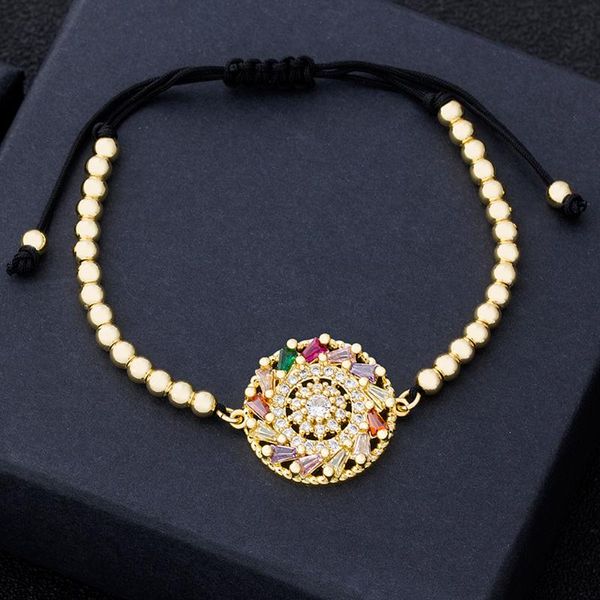 classic style crystal adjustable bracelets copper beads cz stone pendant for friend women charm statement boho jewelry wholesale, Golden;silver
classic style crystal adjustable bracelets copper beads cz stone pendant for friend women charm statement boho jewelry wholesale, Golden;silver