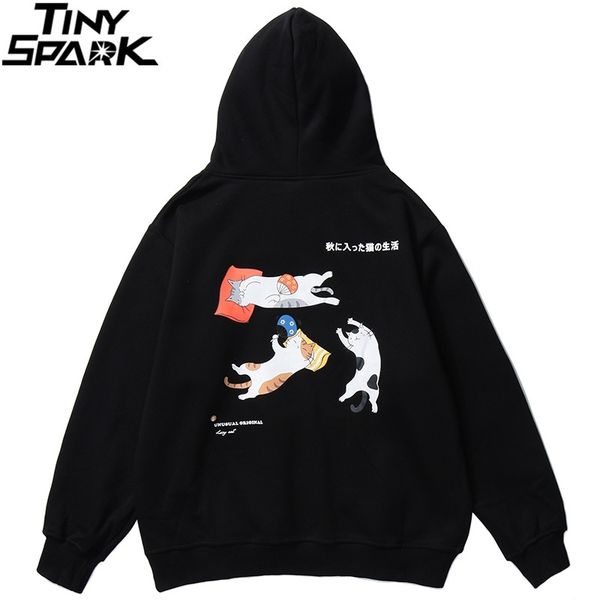 men hip hop streetwear hoodie funny sleeping cats japanese harajuku hoodie sweatshirt fleece winter autumn pullover cotton lj201028, Black
men hip hop streetwear hoodie funny sleeping cats japanese harajuku hoodie sweatshirt fleece winter autumn pullover cotton lj201028, Black