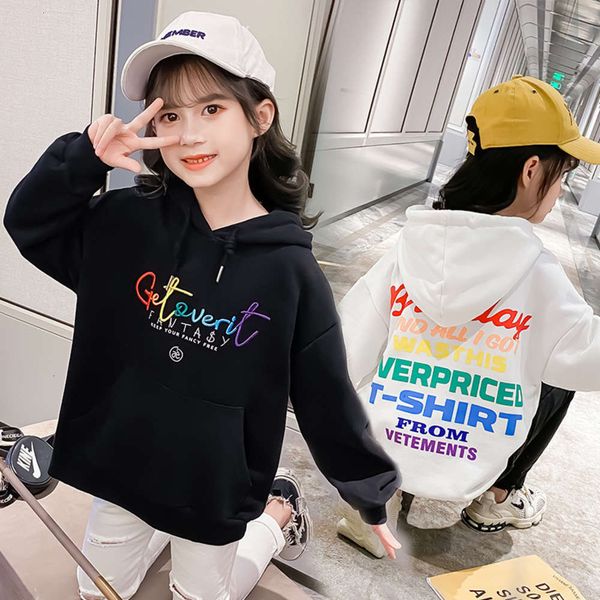2020 girls' hooded embroidered sweater autumn children's korean loose fitting hoodie sf0x, Black
2020 girls' hooded embroidered sweater autumn children's korean loose fitting hoodie sf0x, Black