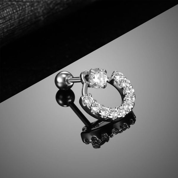 1pc prong setting cz gem ear helix tragus cartilage stud earrings internally thread labret monroe lip stud piercing jewelry q bbygyx, Silver
1pc prong setting cz gem ear helix tragus cartilage stud earrings internally thread labret monroe lip stud piercing jewelry q bbygyx, Silver