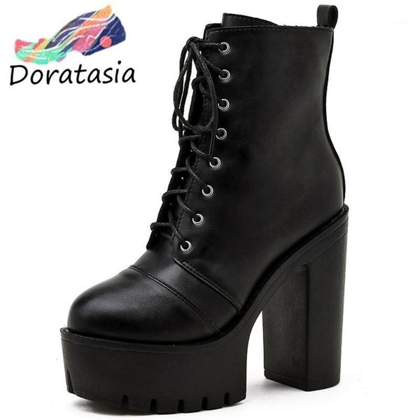 boots brand chic great quality platform extreme high heels shoelaces cool party ankle booties shoes women1, Black
boots brand chic great quality platform extreme high heels shoelaces cool party ankle booties shoes women1, Black