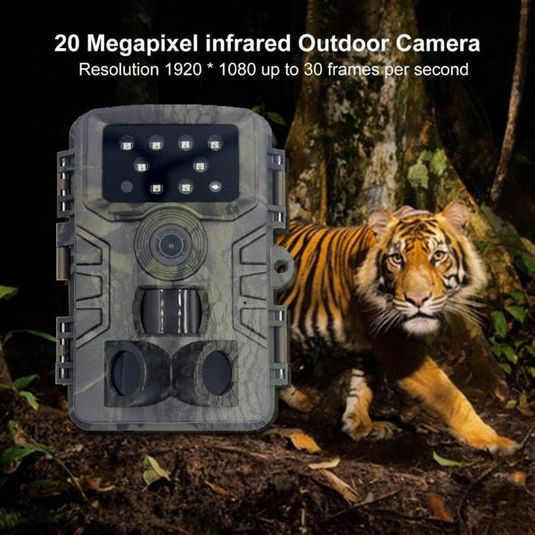 pr700 waterproof field hunting infrared camera hd 1080p 20 million pixels night vision scouting camera for outdoor monitoring
pr700 waterproof field hunting infrared camera hd 1080p 20 million pixels night vision scouting camera for outdoor monitoring