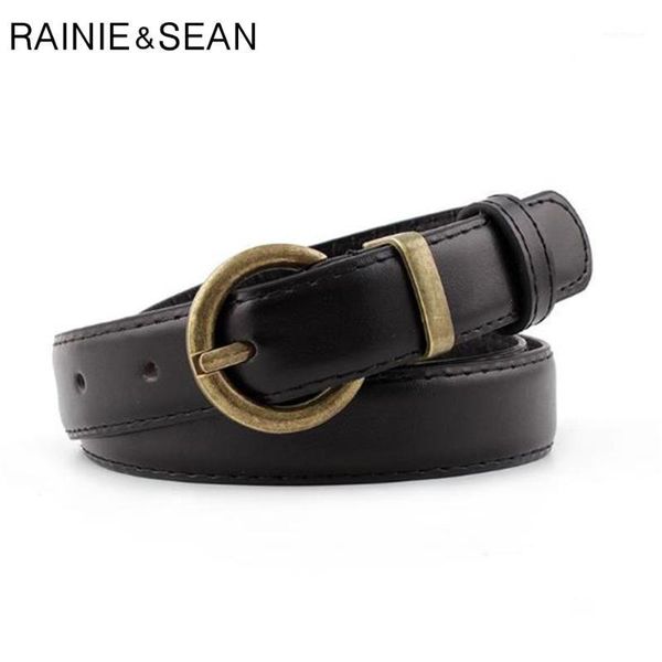 rainie sean thin women's belt pin buckle leather belt for jeans korean vintage black coffee camel ladies waist for trousers1, Black;brown
rainie sean thin women's belt pin buckle leather belt for jeans korean vintage black coffee camel ladies waist for trousers1, Black;brown