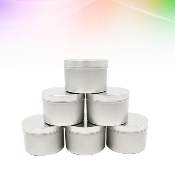 gift wrap 5 pcs tinplate candy boxes small round candle jar storage tank sealed biscuit container - 8x5.2cm (silver)
gift wrap 5 pcs tinplate candy boxes small round candle jar storage tank sealed biscuit container - 8x5.2cm (silver)