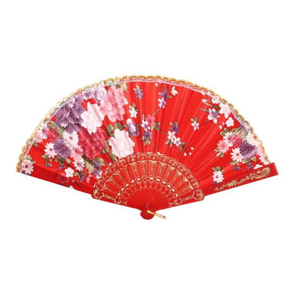 party favor chinese style dance fan lace silk folding hand held flower wedding fans favors l1204
party favor chinese style dance fan lace silk folding hand held flower wedding fans favors l1204