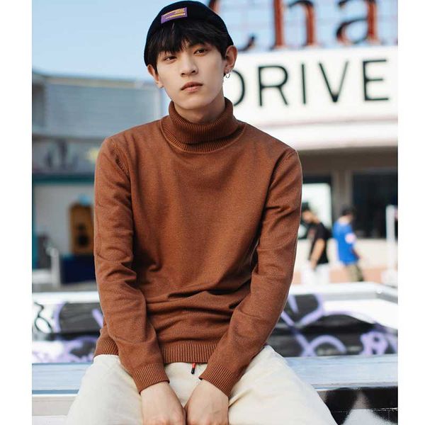 autumn winter sweater men new product high neck fashion kintted casual men's basic bottoming shirt solid color long sleeve, White;black
autumn winter sweater men new product high neck fashion kintted casual men's basic bottoming shirt solid color long sleeve, White;black