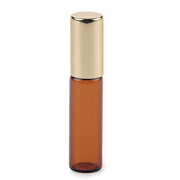 5ml brown roll on roller bottle for essential oils refillable perfume bottle deodorant containers with black/gold lid1
5ml brown roll on roller bottle for essential oils refillable perfume bottle deodorant containers with black/gold lid1
