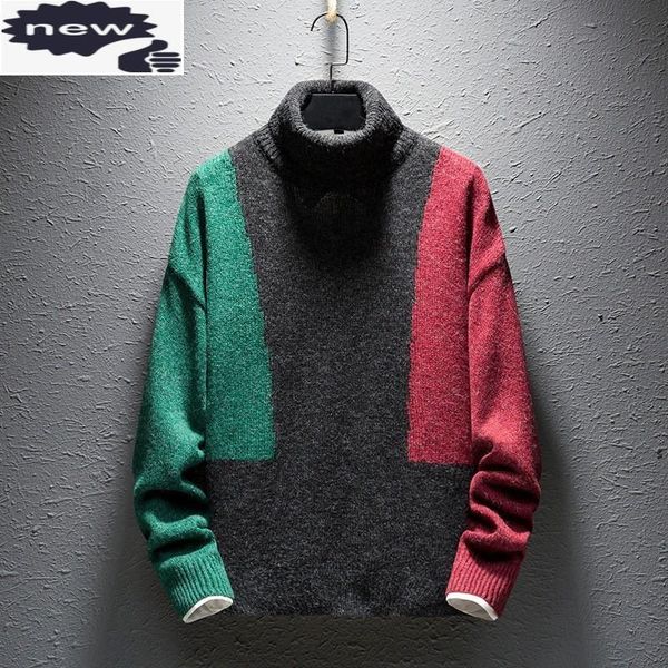 men's sweaters 2021 casual men turtleneck knitting sweater winter mixed colors pullover korean style long sleeve slim warm -3xl, White;black
men's sweaters 2021 casual men turtleneck knitting sweater winter mixed colors pullover korean style long sleeve slim warm -3xl, White;black