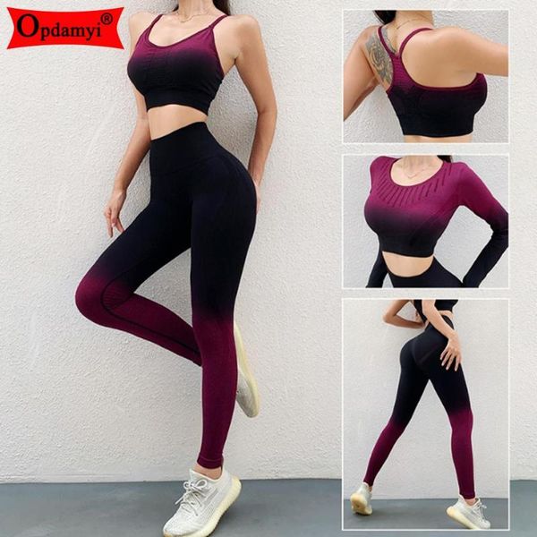 yoga outfits seamless women sets sport bra gym dyeing clothes running wear female fitness set crop long sleeve suits, White;red
yoga outfits seamless women sets sport bra gym dyeing clothes running wear female fitness set crop long sleeve suits, White;red