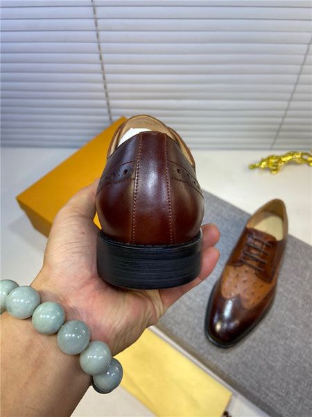 genuine leather formal derby shoes men pointed toe lace up elegant designer dress shoes comfortable oxfords footwear us 11, Black
genuine leather formal derby shoes men pointed toe lace up elegant designer dress shoes comfortable oxfords footwear us 11, Black