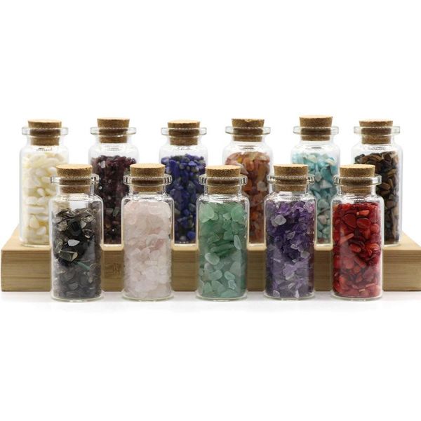 natural crystal agate shell gravel wish bottle irregular feng shui stone drifting bottle new year gift jewelry storage, Pink;blue
natural crystal agate shell gravel wish bottle irregular feng shui stone drifting bottle new year gift jewelry storage, Pink;blue