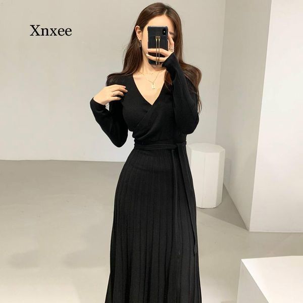 casual dresses stretchy women knitted bodycon pencil dress autumn winter solid vestidos long sleeve v neck slim lady chic korean dress1, Black;gray
casual dresses stretchy women knitted bodycon pencil dress autumn winter solid vestidos long sleeve v neck slim lady chic korean dress1, Black;gray